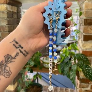 Fruits basket yuki inspired anime character cosplay handmade beaded hair clip